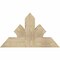 Ekena Millwork Richland Rough Sawn Timber Gable Bracket, Douglas Fir, 36"W x 21"H x 4"D x 6"F, 14/12 Pitch GBW036X21X0406RIC00RDF - alternate 1